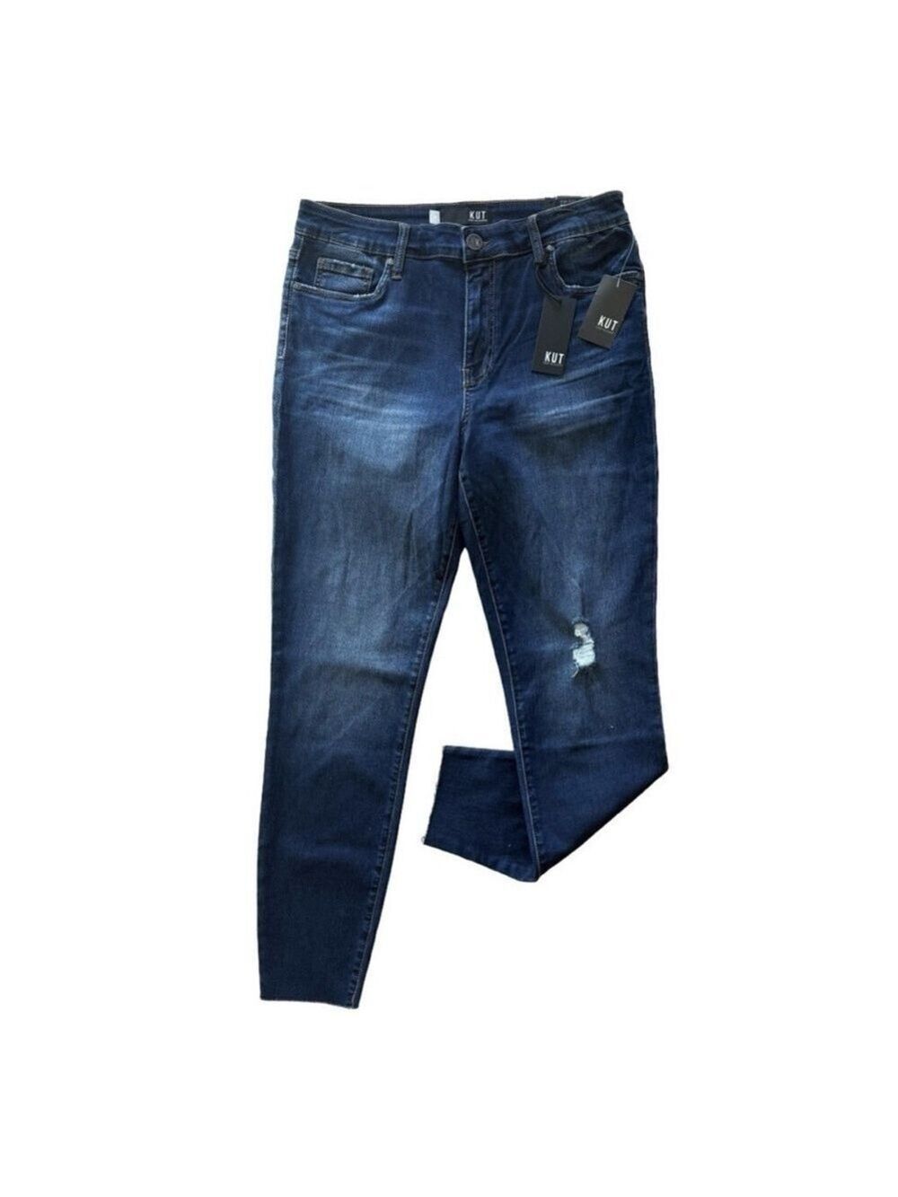 NWT ✨ KUT FROM THE KLOTH Donna High-Rise Ankle Skinny Jeans • Size 10 👖